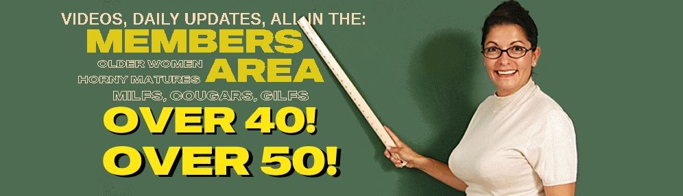 40SOMETHING members area. Softcore and Hardcore videos. Categorized pic with models all over 40 and over 50.